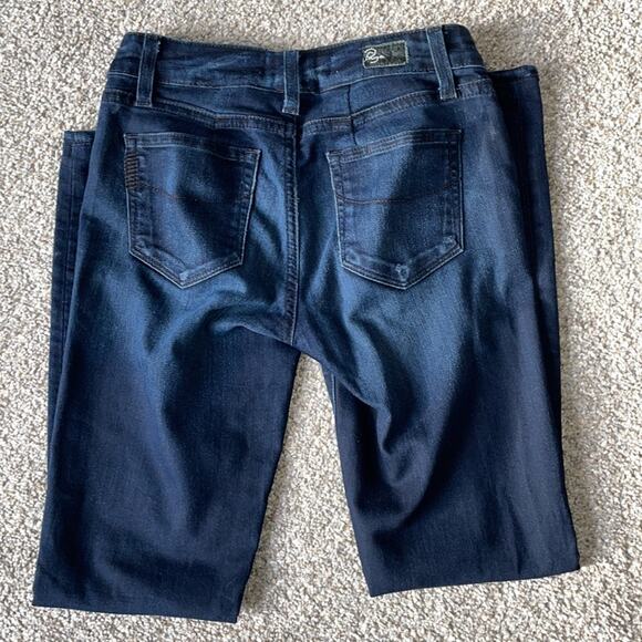 Paige Verdugo Jegging 25 Womens Skinny Jeans Dark Wash Denim Casual - Picture 4 of 6